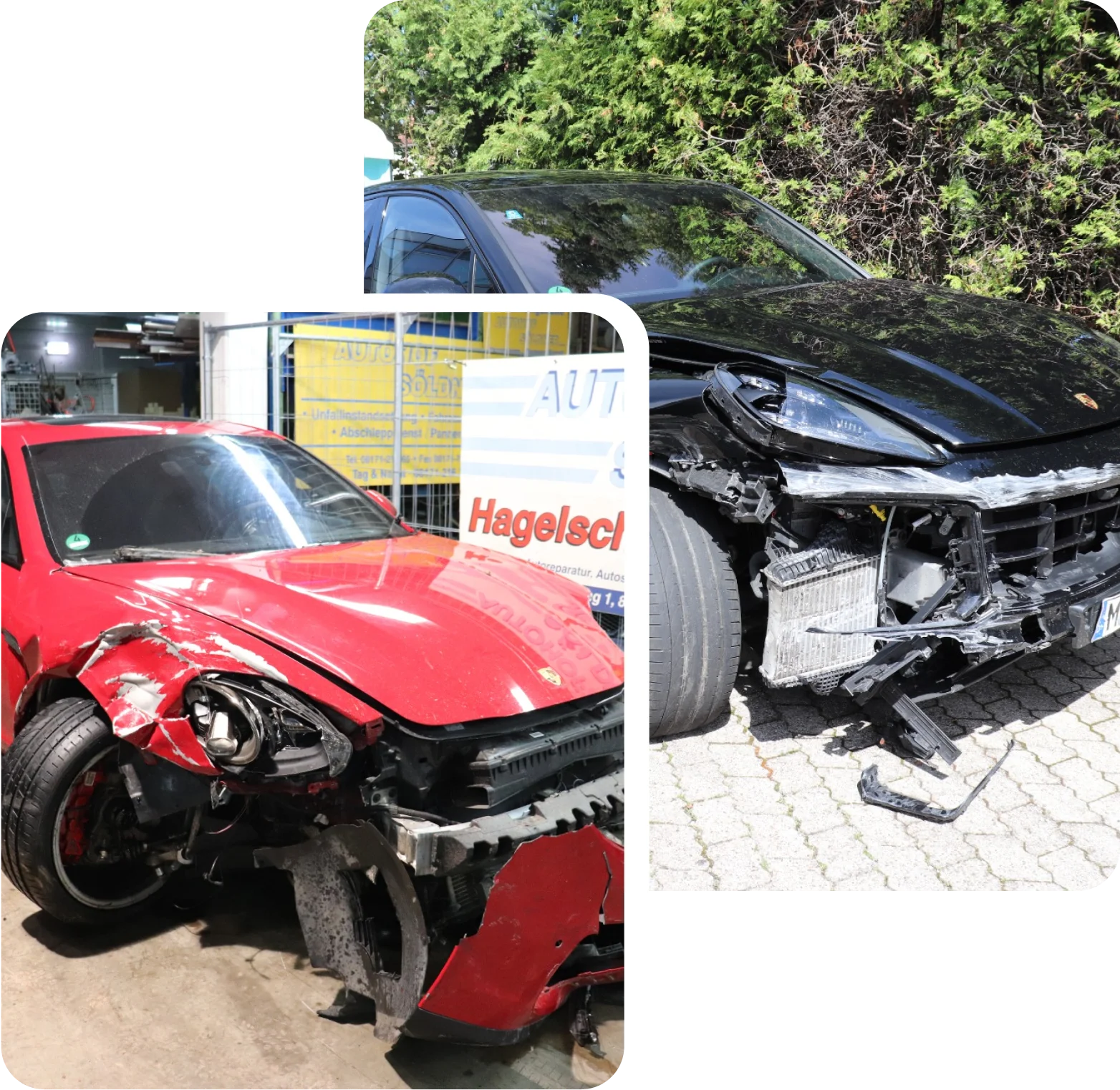 Unfall gehabt - Bloß nicht