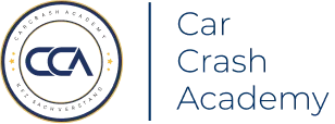 car crash acedemy logo